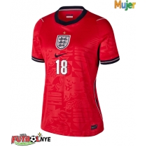 Camiseta Inglaterra Anthony Gordon #18 Visitante Equipación para mujer Mundial 2026 manga corta